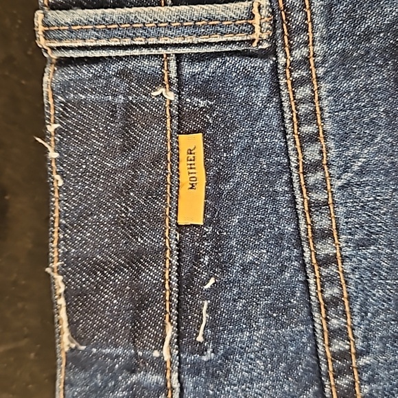 💕MOTHER💕 Dodger Short Short Fray Shorts Did You Bring Me Anything 28 NWT - Picture 12 of 16